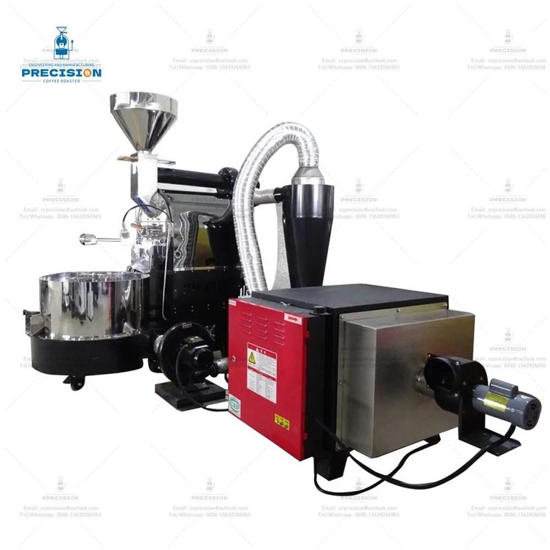 เครื่องทํากาแฟ เครื่องกรองควันจากสแตนเลส การบํารุงรักษาง่าย ประสิทธิภาพ 99%