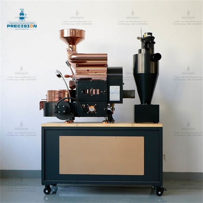 เครื่องต้มกาแฟขนาดเล็กแบบไฟฟ้า / ก๊าซที่กําหนดเอง มีความจุสูงสุด 1500 กรัม/ชุด