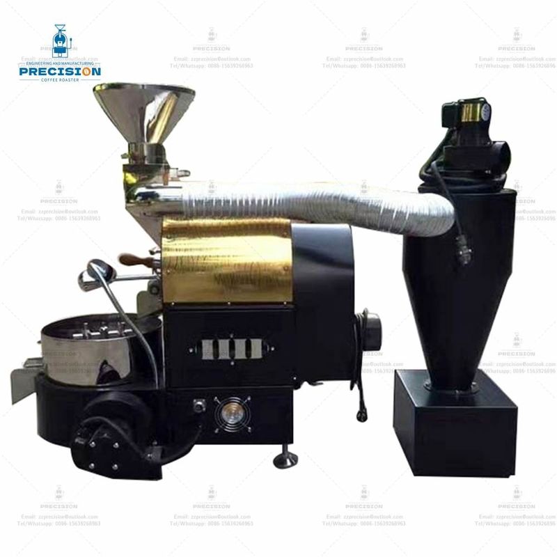เครื่องต้มกาแฟขนาดเล็กแบบไฟฟ้า / ก๊าซที่กําหนดเอง มีความจุสูงสุด 1500 กรัม/ชุด
