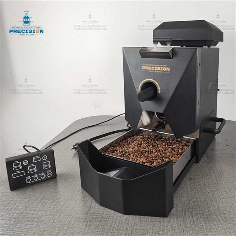 กาแฟบ้าน Roaster 3800Kcal Semi Hot Air อัตโนมัติอุปกรณ์ทํากาแฟ Roasting สําหรับบ้าน