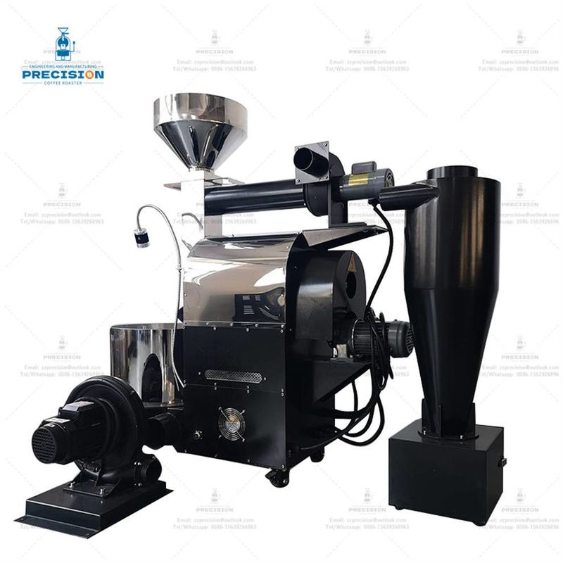 Geen โรสเตอร์กาแฟ เครื่องทอด 3 กิโลกรัม เครื่องปรุงอาหาร สีทองแดง เหมาะสําหรับทํากาแฟ