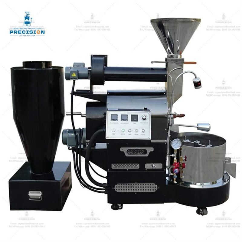 เครื่องแปรงกาแฟสมาร์ท 3 กิโลกรัม พร้อมกลอง 2 ชั้นเหล็กไร้ขัด 316 กันความร้อน