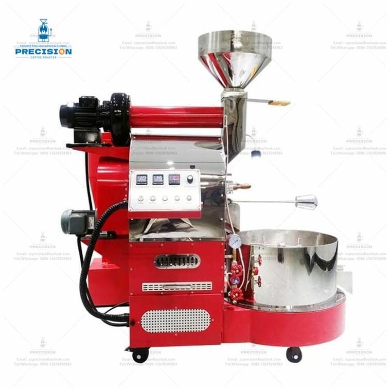 เครื่องต้มกาแฟ 200w 3kg พร้อมกันความร้อน 2 ชั้น 316 หม้อเหล็กไร้ขัดเหล็กเกรดอาหาร