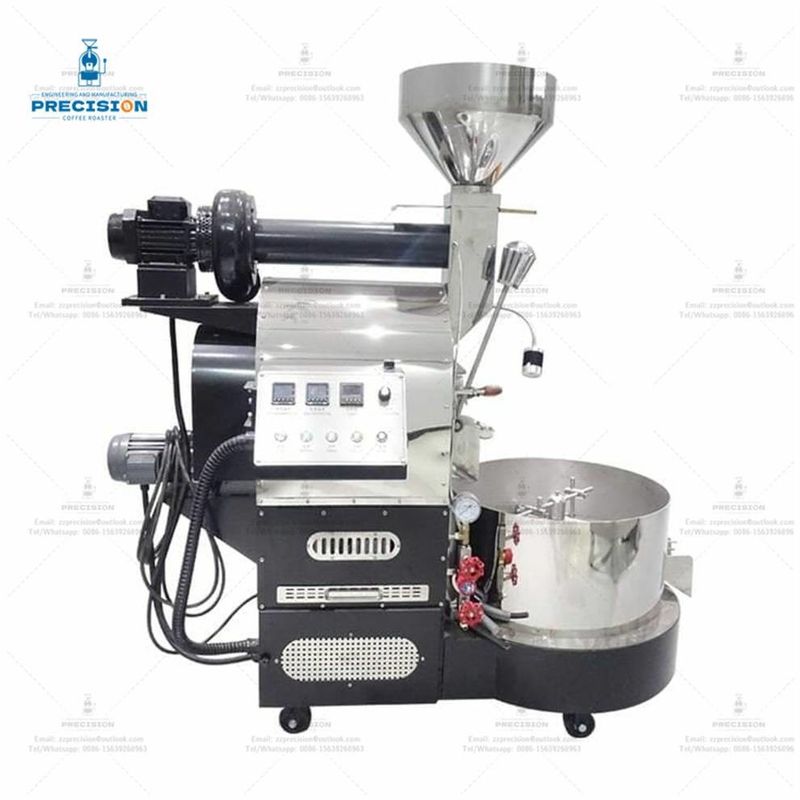 เครื่องต้มกาแฟ 200w 3kg พร้อมกันความร้อน 2 ชั้น 316 หม้อเหล็กไร้ขัดเหล็กเกรดอาหาร