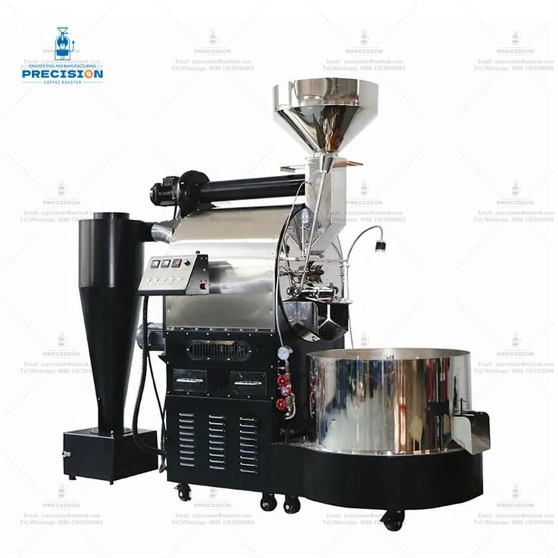 Geen โรสเตอร์กาแฟ เครื่องทอด 3 กิโลกรัม เครื่องปรุงอาหาร สีทองแดง เหมาะสําหรับทํากาแฟ