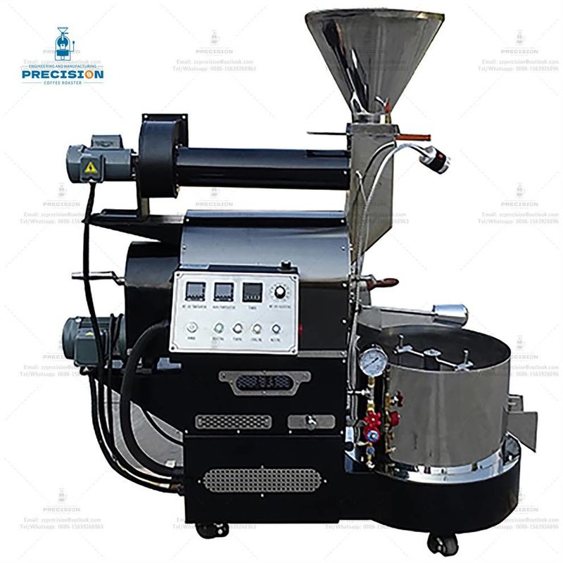เครื่องต้มกาแฟ 200w 3kg พร้อมกันความร้อน 2 ชั้น 316 หม้อเหล็กไร้ขัดเหล็กเกรดอาหาร