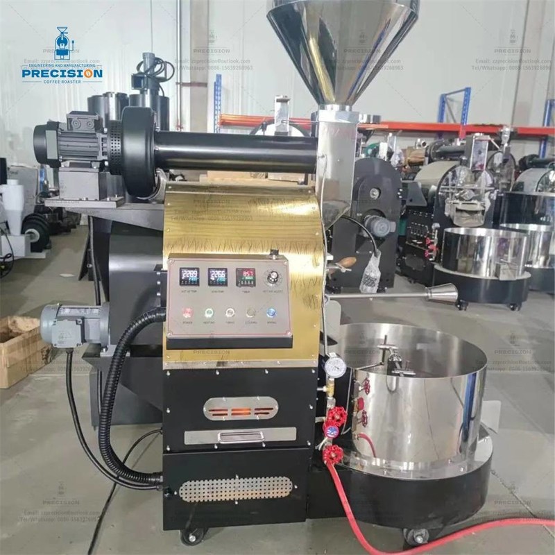 เครื่องปิ้งถั่วเหล็กสแตนเลส 2 ชั้น 5 กิโลกรัม 10 กิโลกรัม 15 กิโลกรัม เครื่องปิ้งถั่วกาแฟ