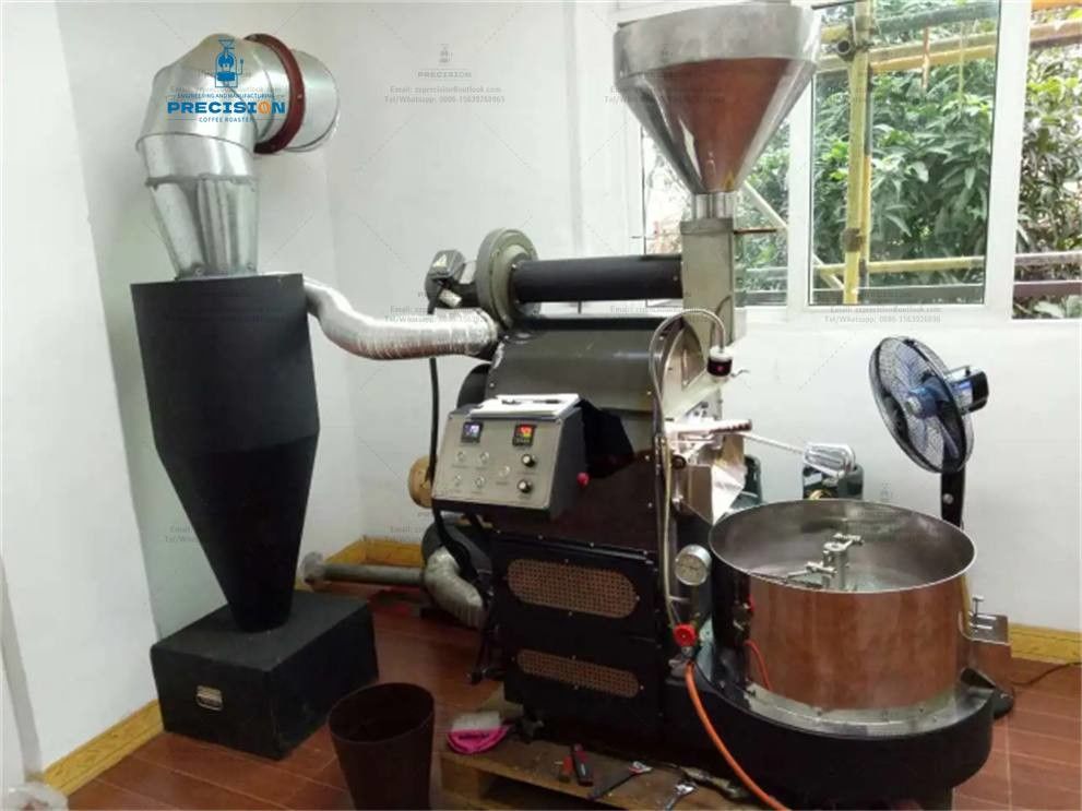อุตสาหกรรมพาณิชย์ อัตโนมัติ 20Kg 30Kg 60Kg Multi Burner อินฟราเรด ก๊าซไฟฟ้า คาเฟ่ น็อต กาแฟถั่ว Roaster Machine