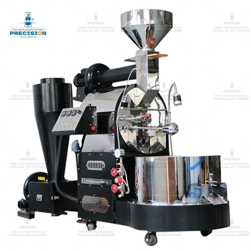 บ้านพาณิชย์ 2kg 3kg 6kg เครื่องไฟฟ้า เครื่องต้มกาแฟสําหรับต้มกาแฟ เครื่องต้มกาแฟแก๊ส