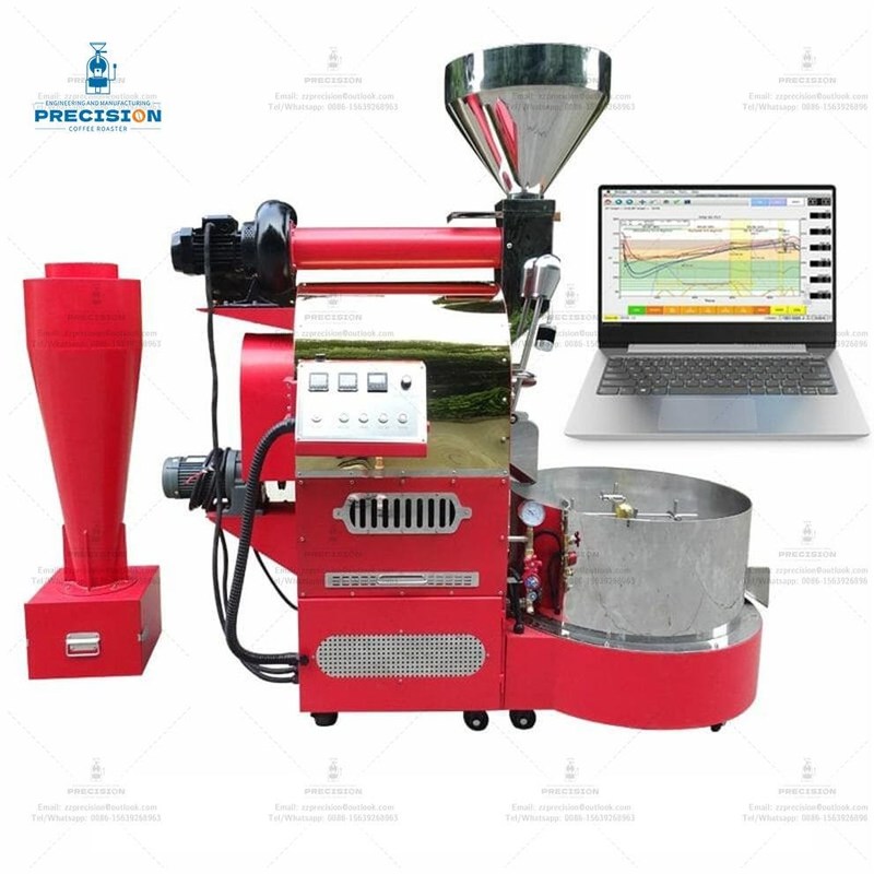 อุตสาหกรรม 2 กิโลกรัม 3 กิโลกรัม 6 กิโลกรัม Tostadoras De Cafe Coffee Bean Roaster Giesen เครื่องแปรงกาแฟพาณิชย์สําหรับบ้านและโรงแปรงกาแฟ